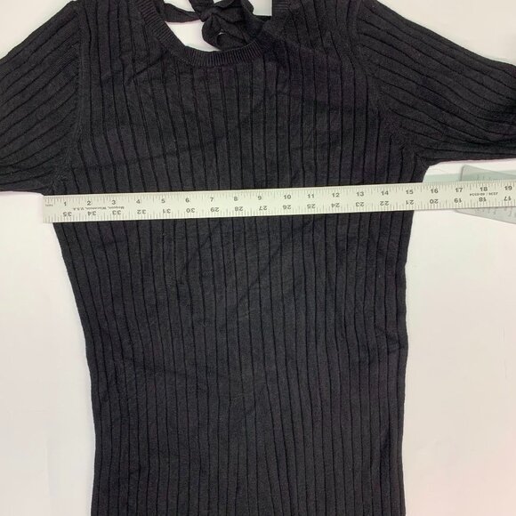 Wayf Emily x Dede Women's Ribbed Knit Sweater Midi Dress Size M NWT - Picture 9 of 12
